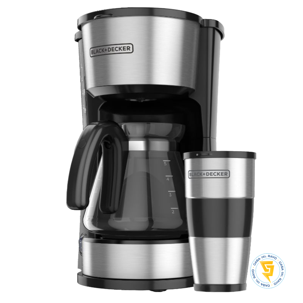 CAFETERA BLACK + DECKER NEGRO CM0755S-CL