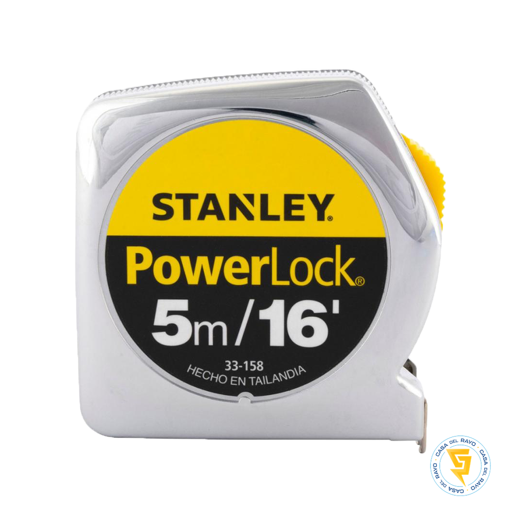 CINTA DE MEDIR POWERLOCK 5MT STANLEY