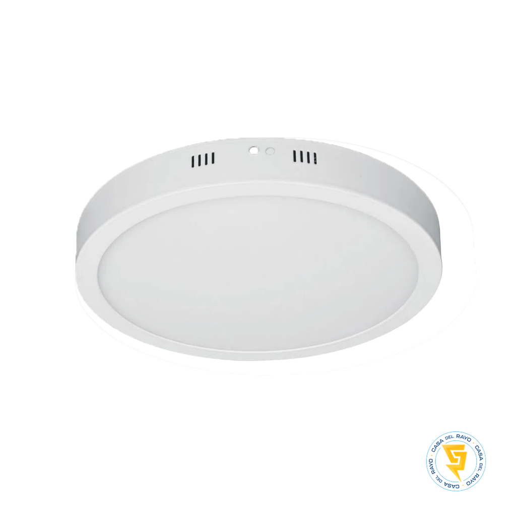 PANEL LED SOBREPUESTO REDONDO 25W MEGABRIGHT 6000K