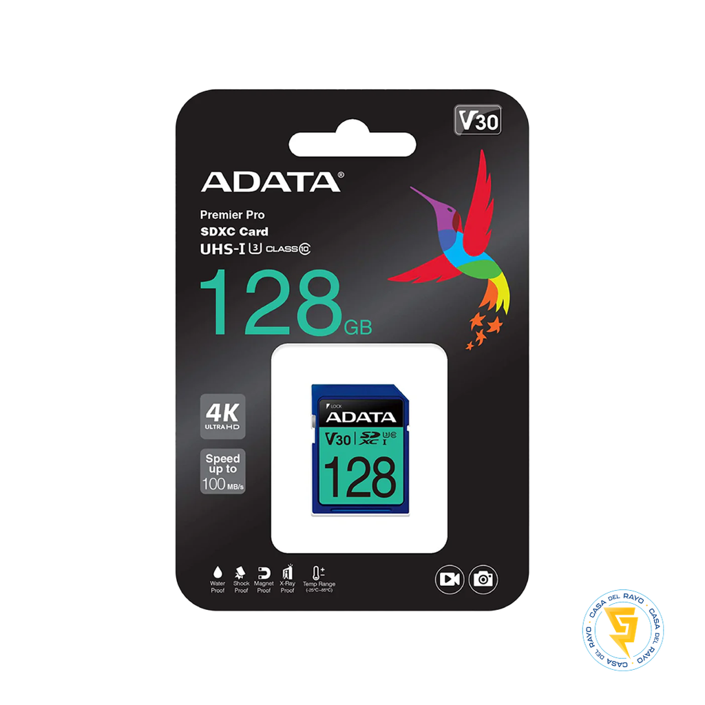 MEMORIA SD PREMIER PRO 128GB CLASS 10 ADATA