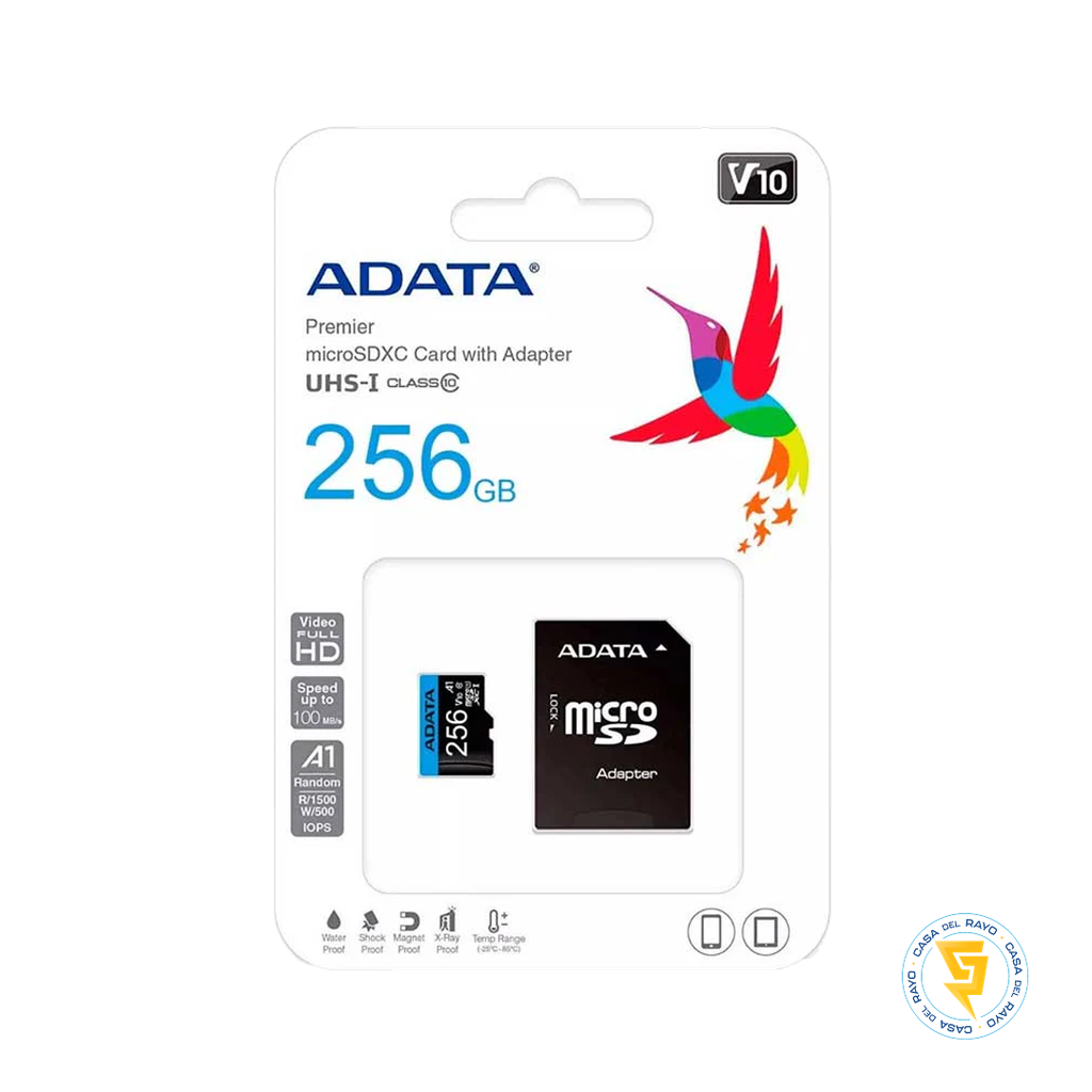 MICRO SD XC UHS-I CL10 256GB ADATA