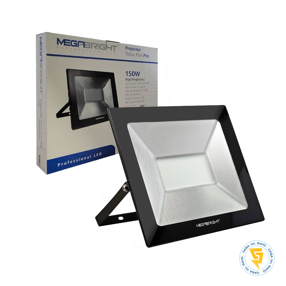 PROYECTOR LED IP65 150W MEGABRIGHT 6.000K