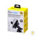 SOPORTE PARA AUTO CON CARGA INALAMBRICA 15W TECMASTER
