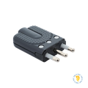 ENCHUFE MACHO VOLANTE CONVERTIBLE 2P+T 16A GRIS BTICINO