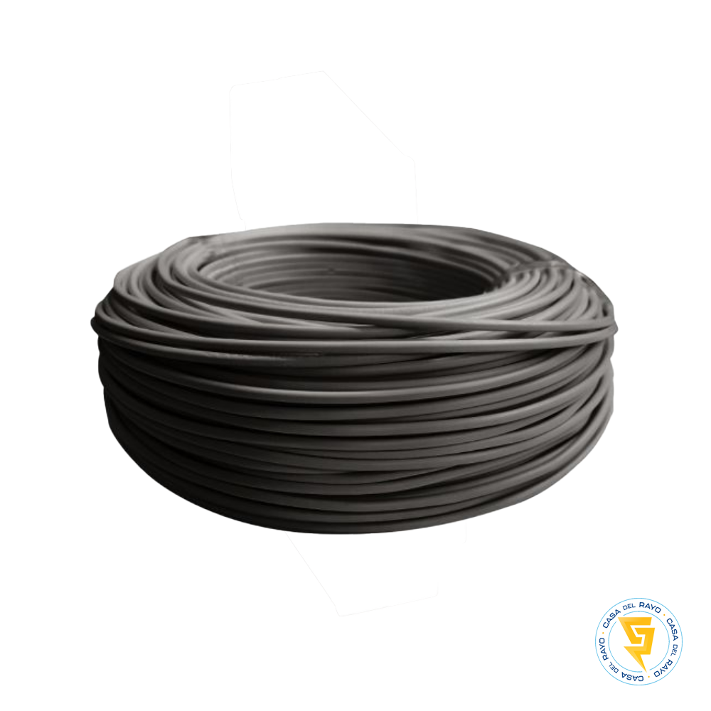 ROLLO DE CABLE EVAFLEX 2,5MM NEGRO 100MT LIBRE DE HALOGENO