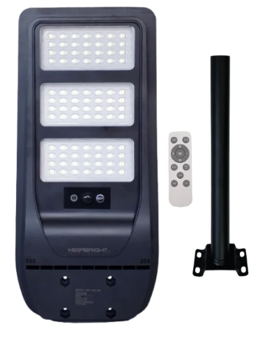 LUMINARIA LED SOLAR BRISA 200W + SOPORTE METALICO MEGABRIGHT