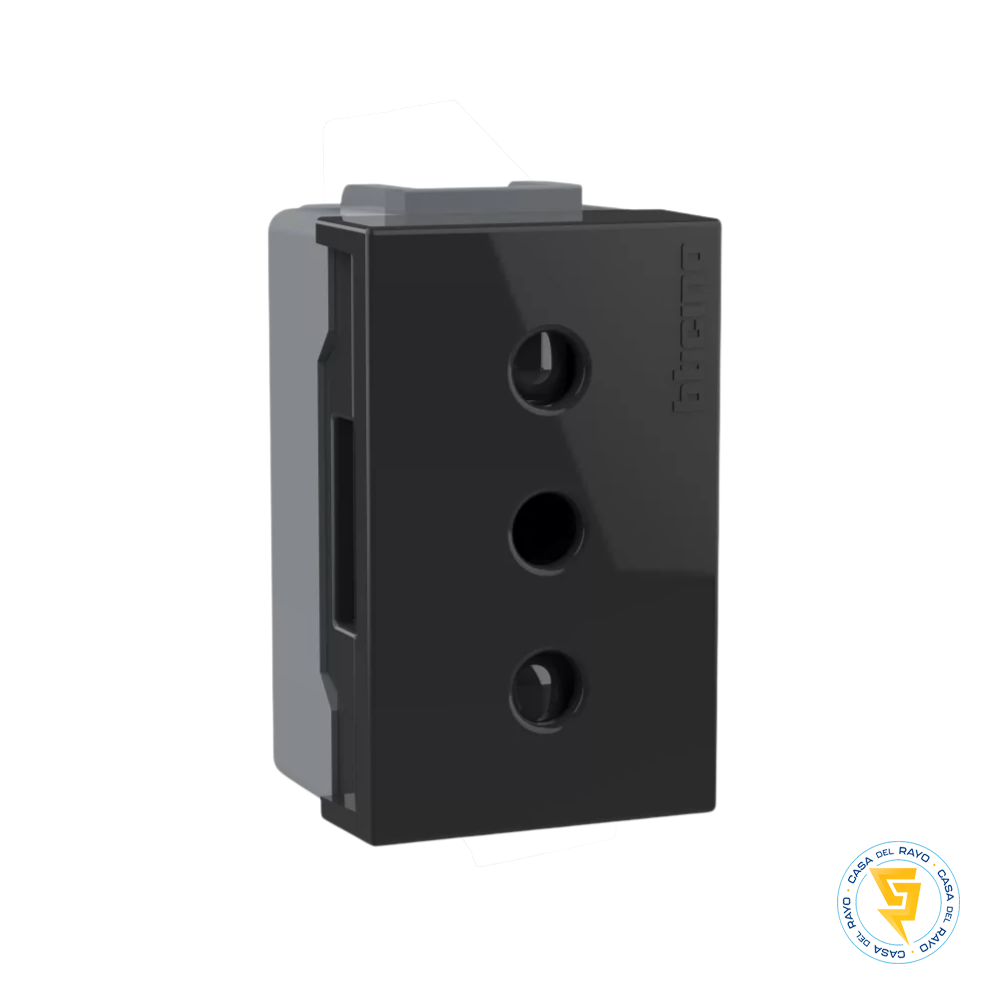 NOBILE MODULO ENCHUFE 10A ANTRACITA 2P+T