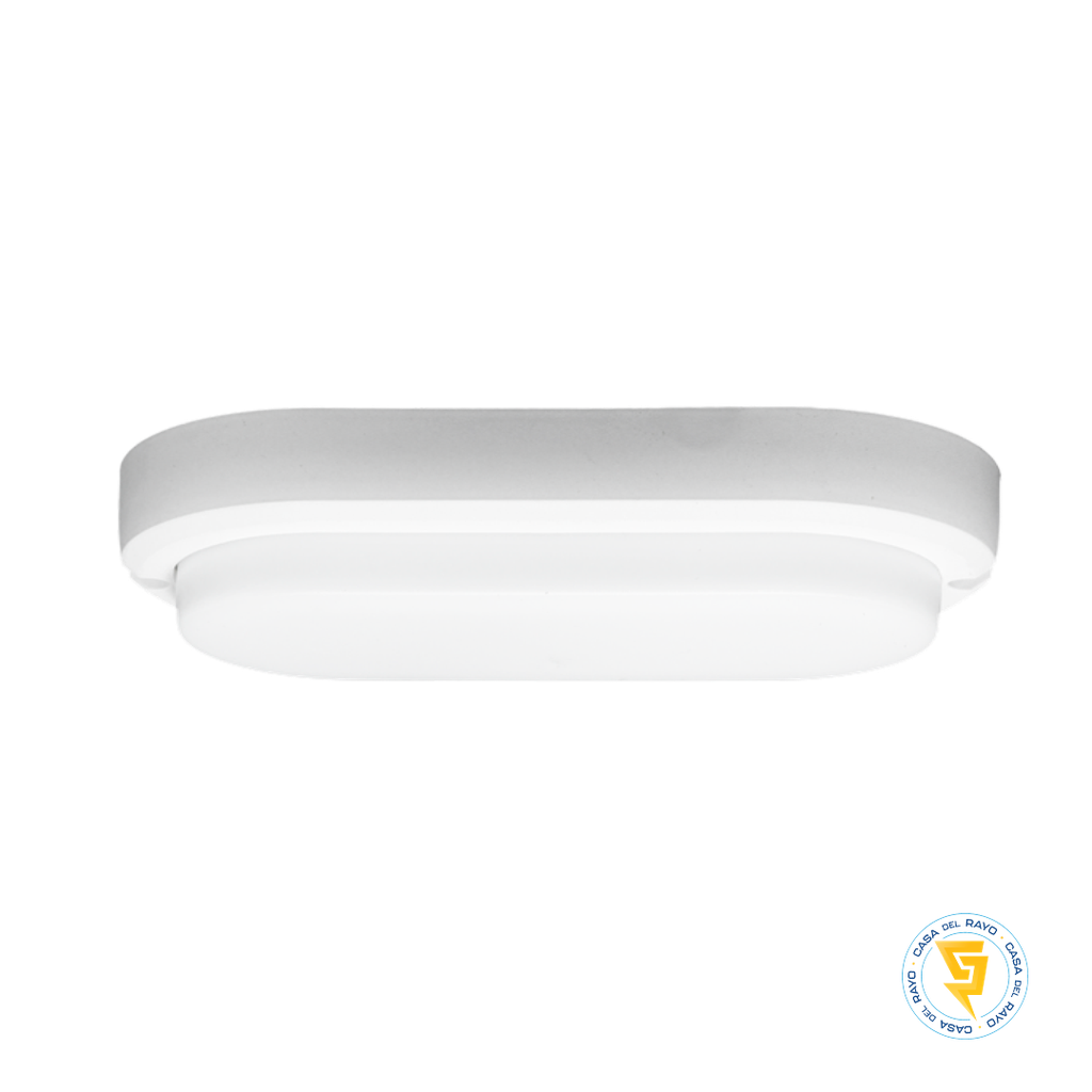 TORTUGA LED OVALADA SOBREPUESTA 10W IP54 MEGABRIGHT 6.000K