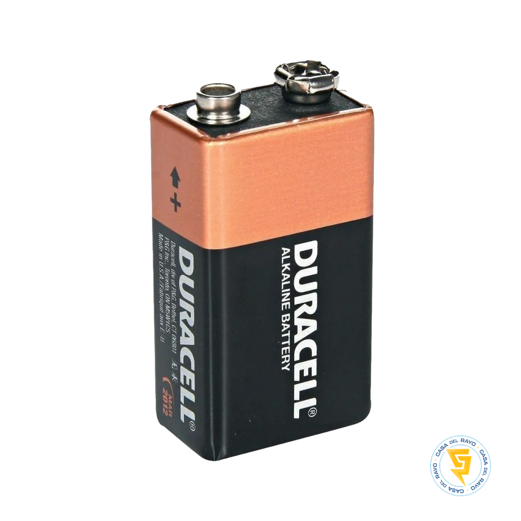 BATERIA ALCALINA DURACELL 9V