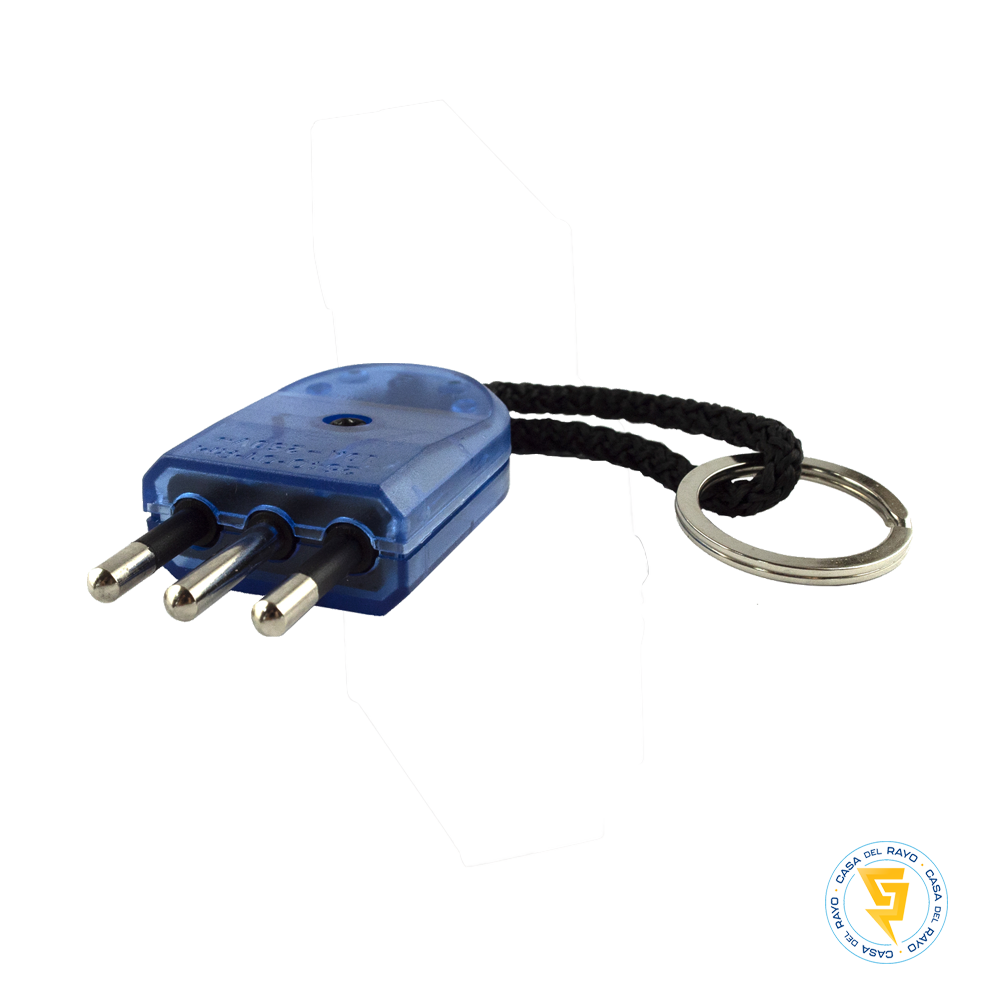 BUSCA FASE TIPO LLAVERO AZUL MEC 250V