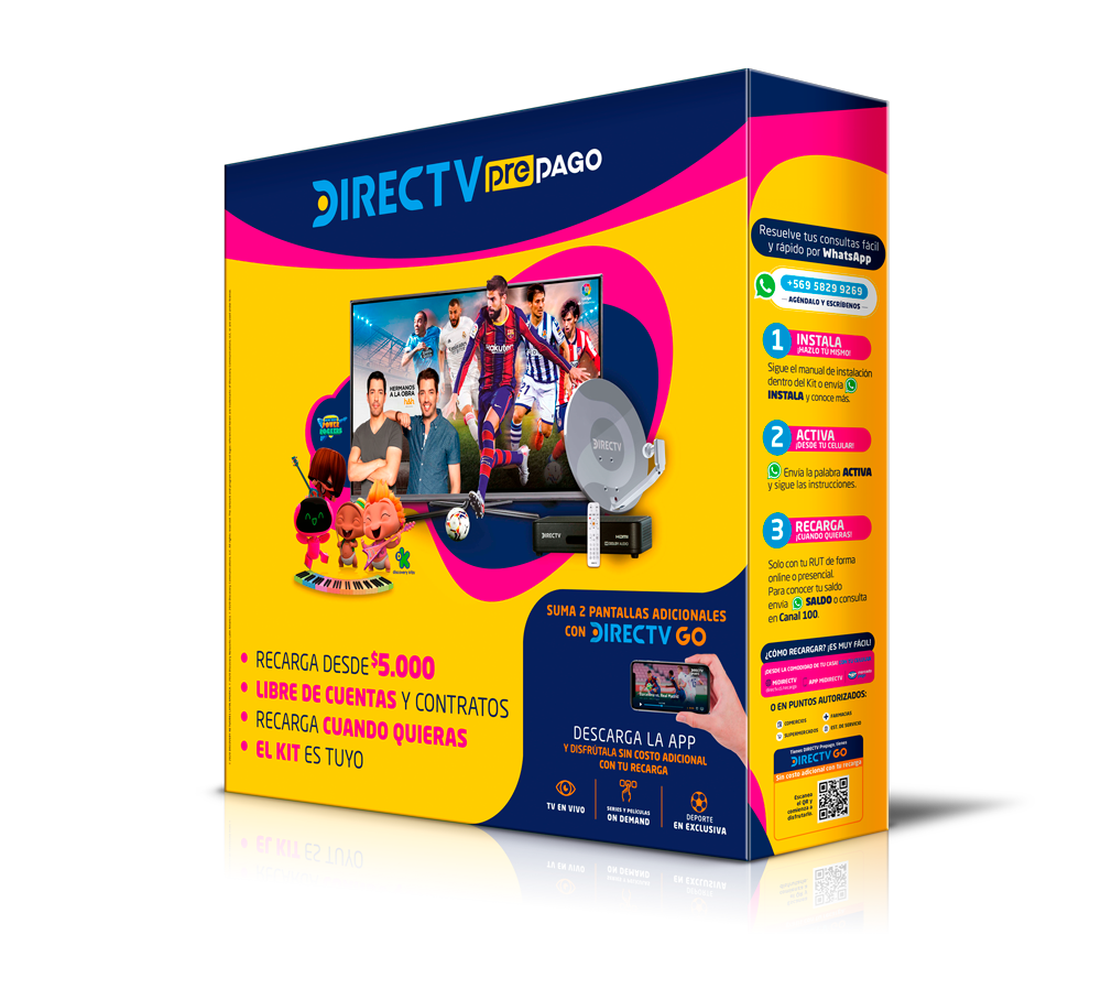 KIT DIRECTV PREPAGO