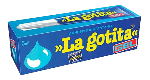 [323] ADHESIVO INSTANTANEO LA GOTITA GEL 3ML