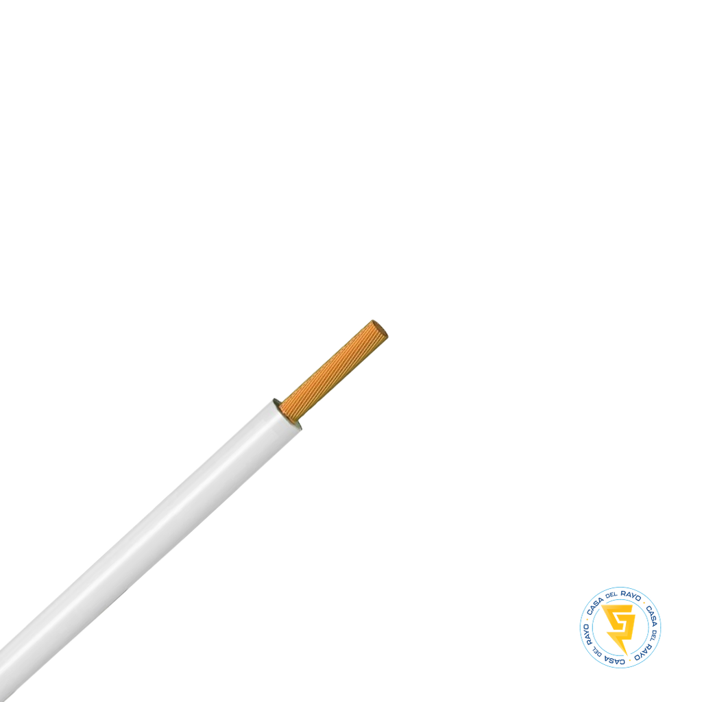 CABLE EVA LIBRE DE HALOGENO 6MM BLANCO