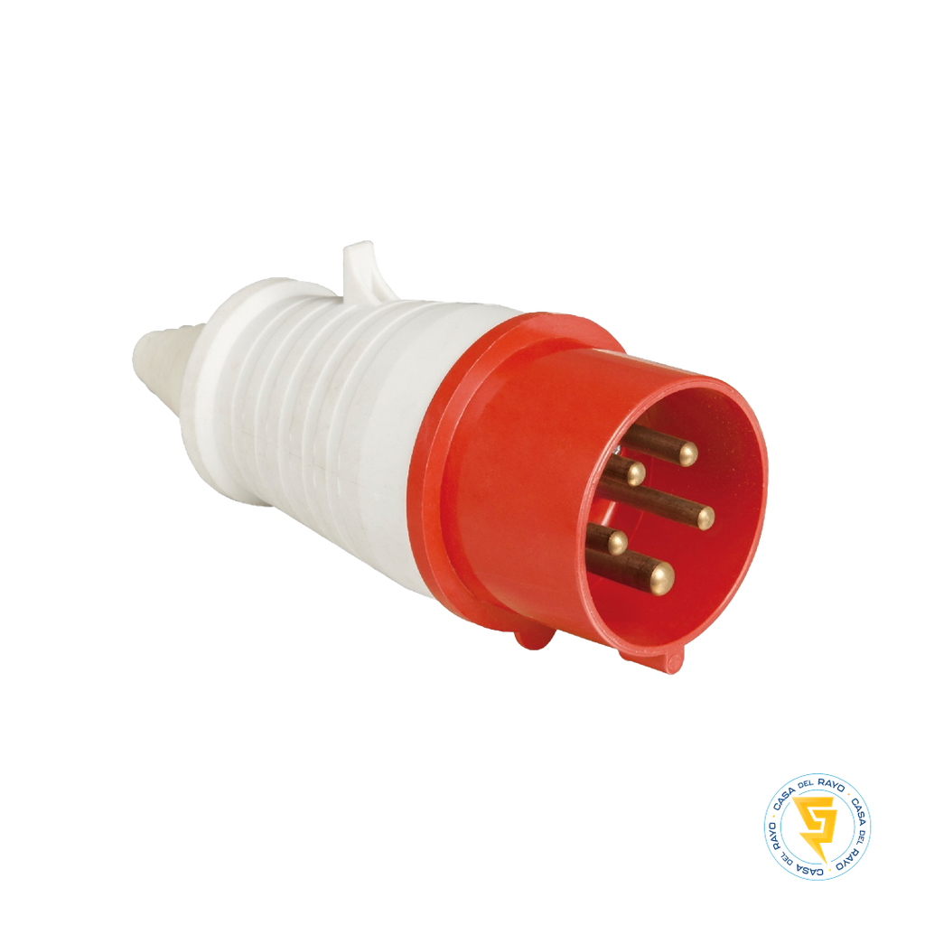 MACHO VOLANTE INDUSTRIAL 3P+N+T 16A EKOLINE