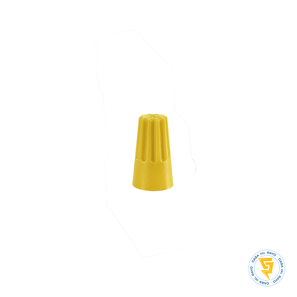 BOLSA CONECTOR CONICO AMARILLO E-44 10 UNIDADES LEXO