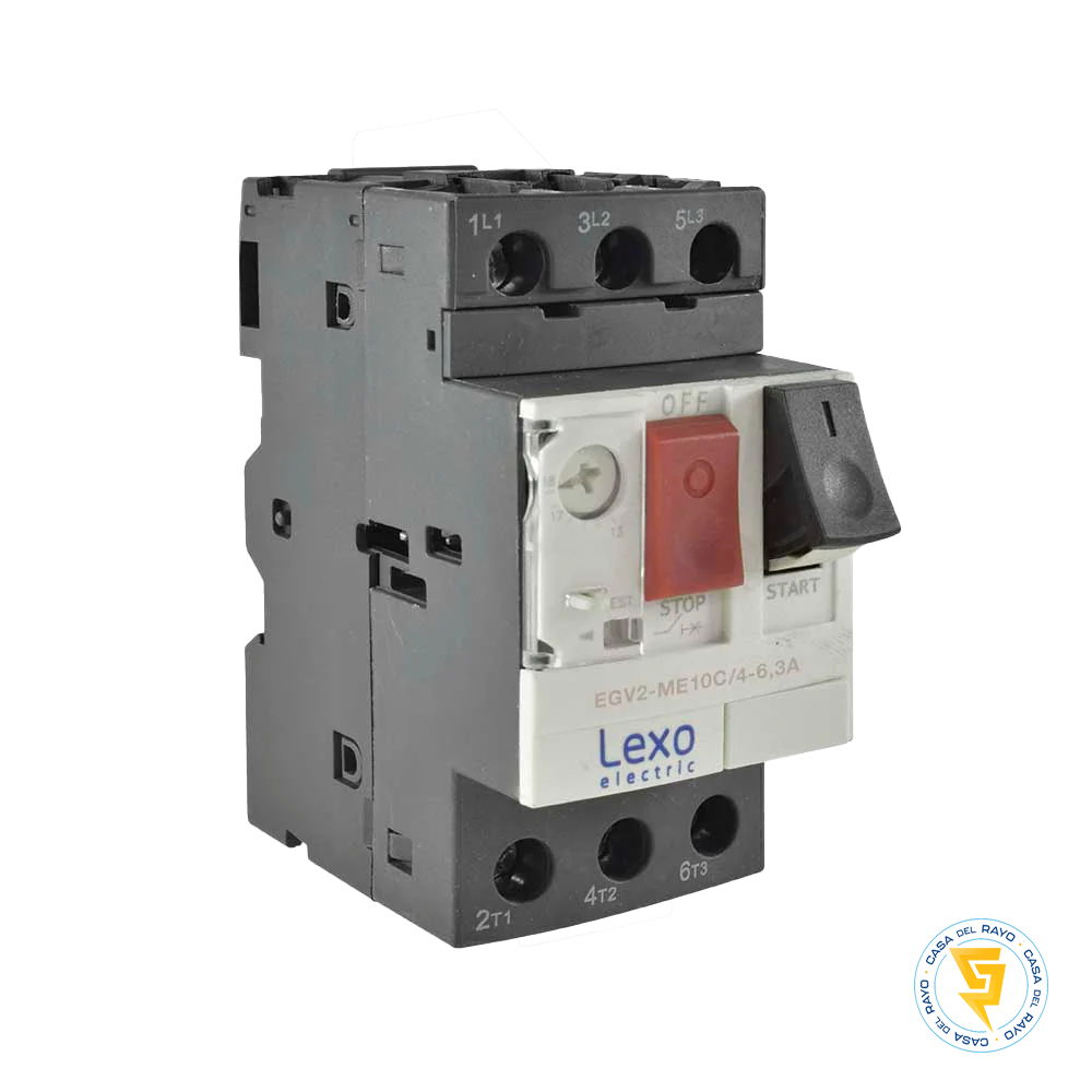 GUARDAMOTOR ME10 4-6.3A 660V LEXO