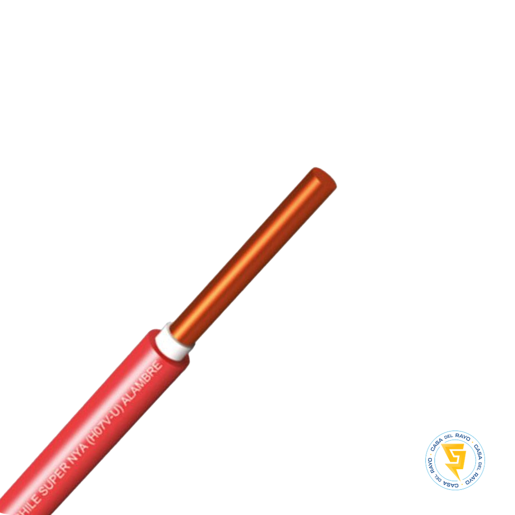 ALAMBRE SUPER NYA 2,5MM ROJO
