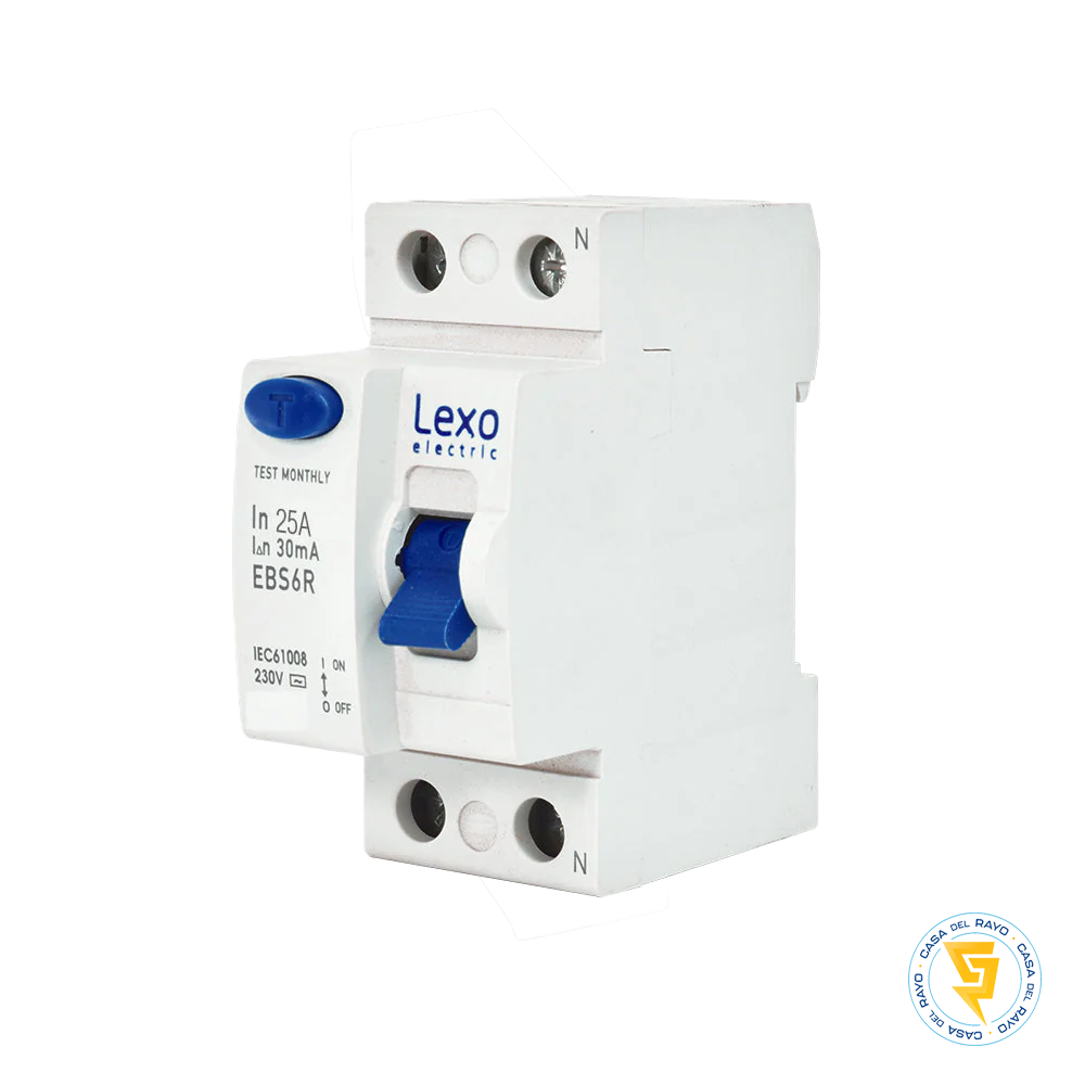INTERRUPTOR DIFERENCIAL 2X25A 30mA LEXO