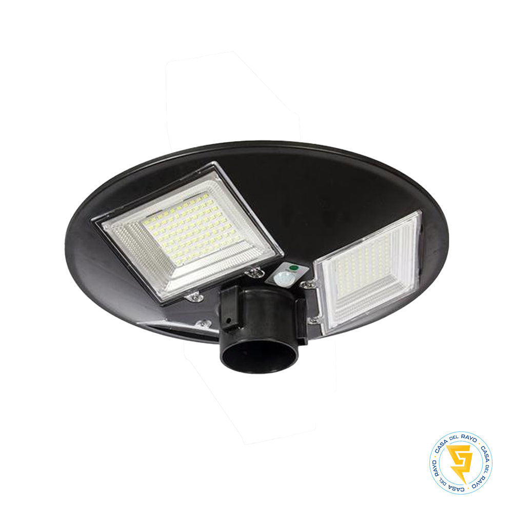 FAROLA LED SOLAR 150W CON MANDO LOGIC