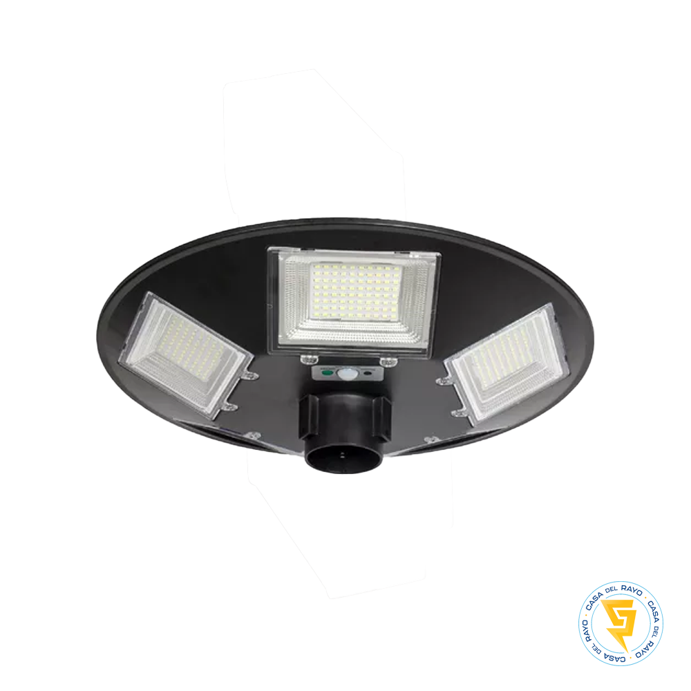 PAGODA  LED SOLAR 250W CON MANDO LOGIC BLANCO FRIO