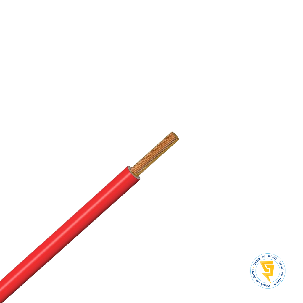 CABLE THHN 12AWG ROJO (3.31mm)