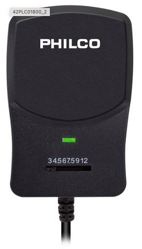 [42PLC01800] ELIMINADOR DE PILAS 1800 MAH PHILCO