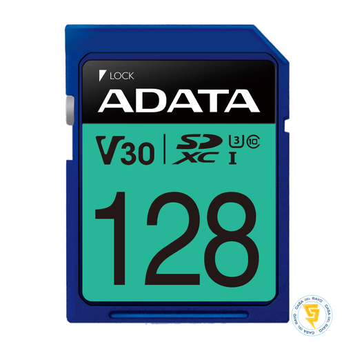 [ASDX128GUI3V30S-R] MEMORIA SD PREMIER PRO 128GB CLASS 10 ADATA