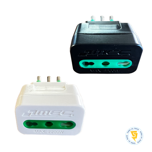 ADAPTADOR DE ENCHUFE 16A a 10A 2.200W MEC