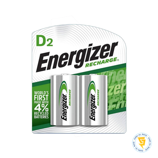 [D2] PILA D RECARGABLE ENEGIZER