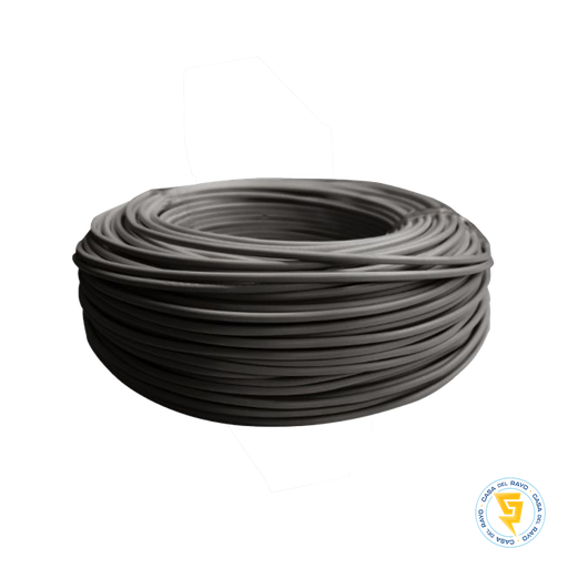 [H07Z1-K] ROLLO DE CABLE EVAFLEX 2,5MM NEGRO 100MT LIBRE DE HALOGENO