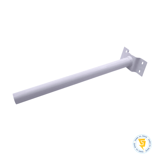 [123827] SOPORTE/BRAZO LUMINARIA BLANCO DIAMETRO 48MM