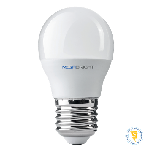 AMPOLLETA LED TIPO BOLA G45 5W/50W E27 MEGABRIGHT