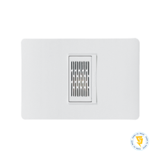 [PU1149] ZUMBADOR TIMBRE 220V LUZICA BLANCO BTICINO