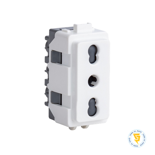 [MWD130087817] MODULO ENCHUFE 2P+T 10/16A GENESIS BLANCO SCHNEIDER ELECTRIC