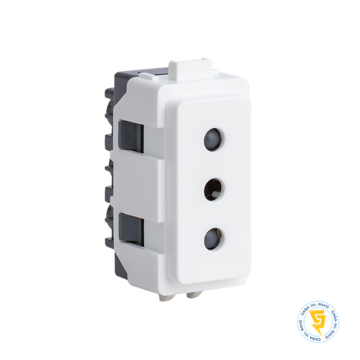 [MWD130097808] MODULO ENCHUFE 2P+T 10A GENESIS BLANCO SCHNEIDER ELECTRIC