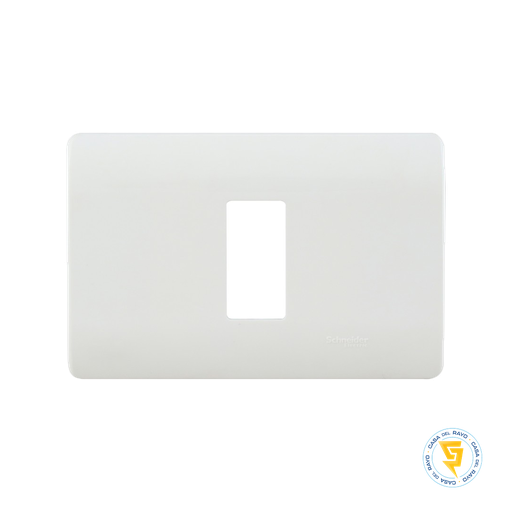[MWD130407421] PLACA 1 MODULO GENESIS BLANCO SCHNEIDER ELECTRIC