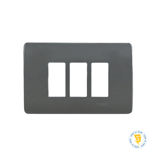 [MWD130407433] PLACA 3 MODULOS GENESIS HUMO SCHNEIDER ELECTRIC