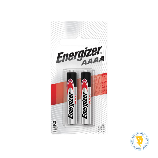 PACK 2 PILAS ALCALINAS AAAA ENERGIZER