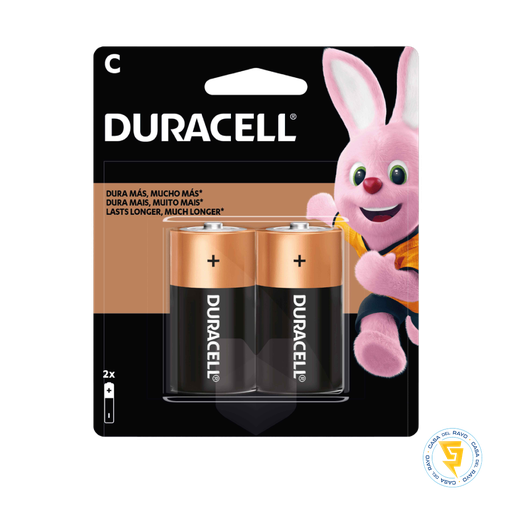 [MN1400B2] PACK 2 PILAS ALCALINA DURACELL TIPO C