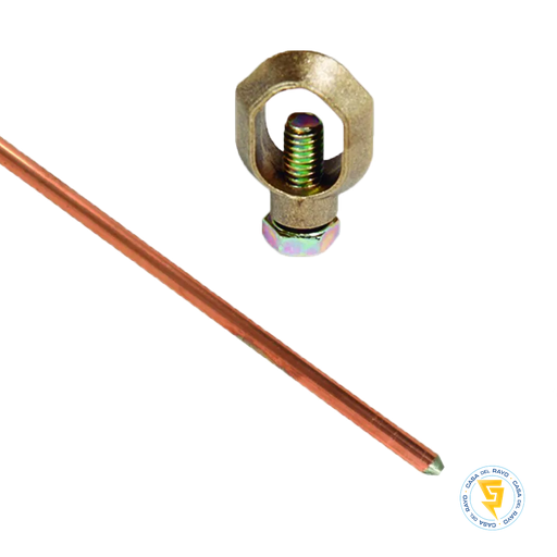 [COOPER] PACK BARRA COPPERWELD 1/2&quot; X 1 MT CON PRENSA