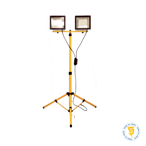 [1605700] PROYECTOR LED IP65 2x50W C/ATRIL VKB