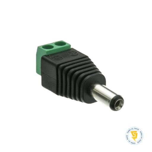 [105670] CONECTOR DE PODER DC MACHO 2.1MM