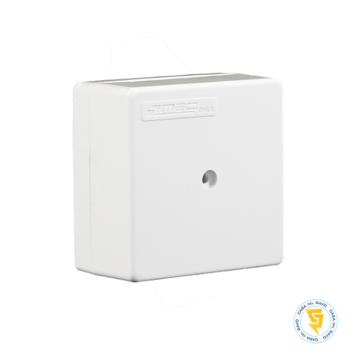 [0600CS0521] CAJA DE DISTRIBUCION SOBREPUESTA PVC BLANCA 65X65mm MEC