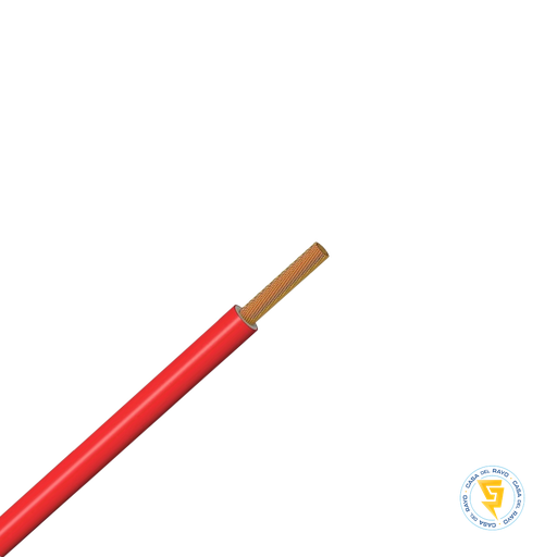 [H07Z1-K] CABLE EVA LIBRE DE HALOGENO 6MM ROJO