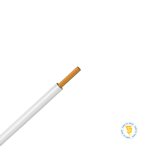 [H07Z1-K] CABLE EVA LIBRE DE HALOGENO 6MM BLANCO