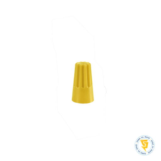 [3600550] BOLSA CONECTOR CONICO AMARILLO E-44 10 UNIDADES LEXO