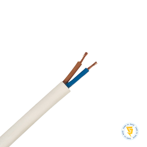 [I0606523] CORDON ELECTRICO H05 VV-F 2X1,5MM BLANCO