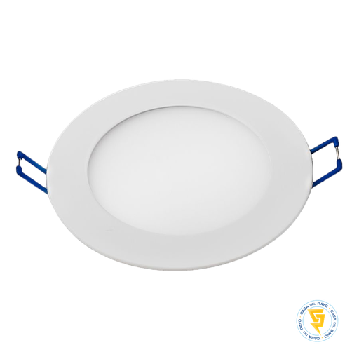 PANEL LED EMBUTIDO REDONDO 6W MEGABRIGHT