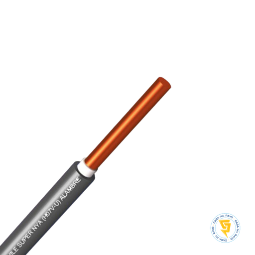 [H07V-U] ALAMBRE SUPER NYA 2,5MM NEGRO