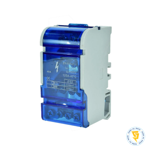 [3528404] BARRA REPARTIDORA TETRAPOLAR 4X4 125A LEXO